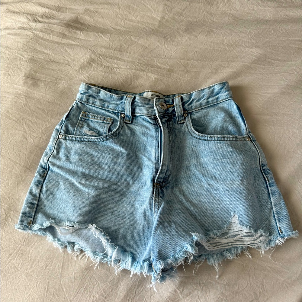 Cotton On high rise mom shorts
